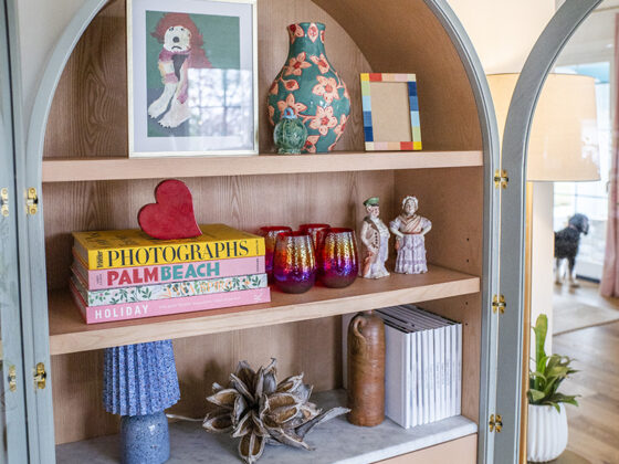 Styling the Anthropologie Fern Storage Cabinet